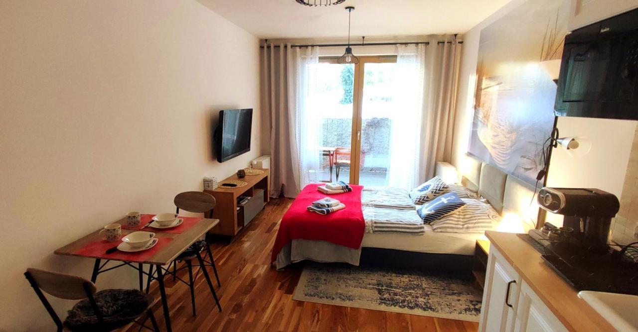 Kawalerka Z Miejscem Parkingowym W Hali Garazowej Apartment Sopot Bagian luar foto